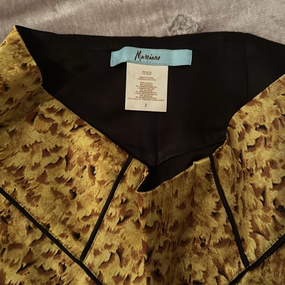 Marciano by Guess Black & Gold Matching Set-Corset (size S/P) & Skirt (size 2) - Picture 11 of 12